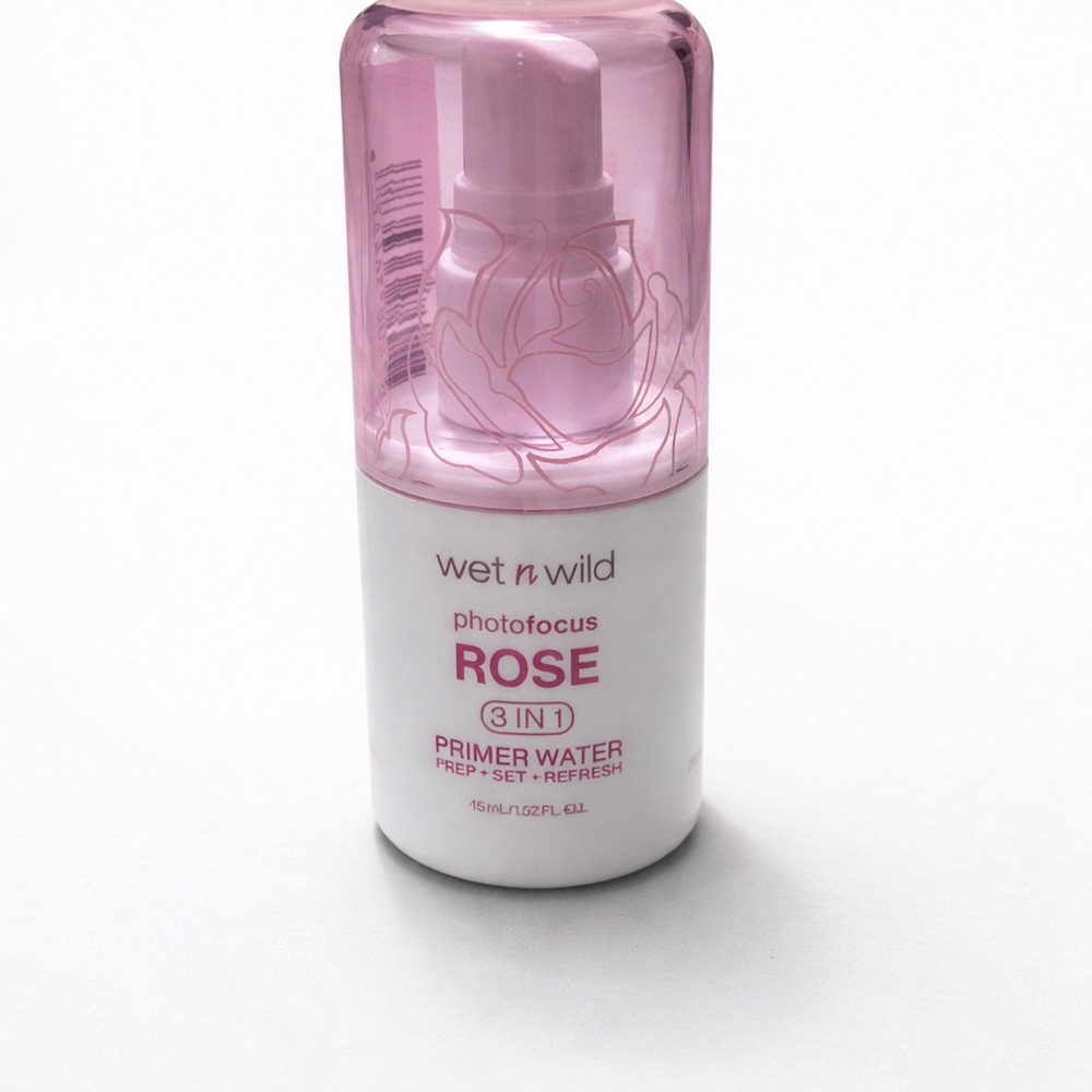 Wet n Wild PhotoFocus Rose 3-in-1 Primer Water Prep Set Refresh 45ml